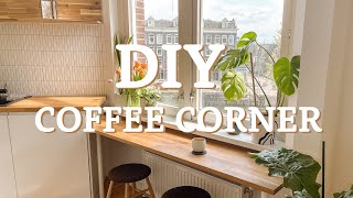 DIY Coffee Corner / Breakfast Bar