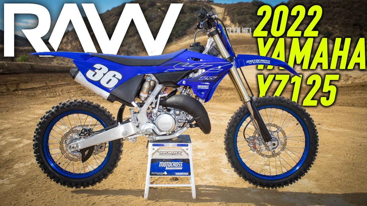 2022 Yamaha Yz125 Two Stroke Raw Motocross Motion Journal Bestmotosport