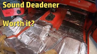 Chevy Squarebody Sound Deadener - Is it worth it?