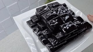 CARA MEMBUAT KUE BASAH UNTUK IDE JUALAN, DODOL KETAN HITAM TEFLON ENAK DAN MUDAH.