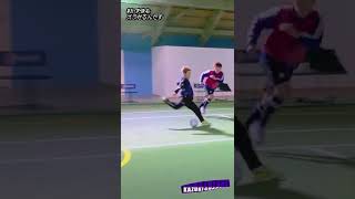 【フットサル】「かずきもズラせる」 個サルでちょっとカッコいいプレー_339｜A little cool moments of Futsal court in  japan｜#shorts