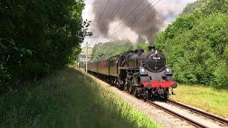 Keighley \u0026 Worth Valley Railway 'Vintage Trains' - 3rd July 2016