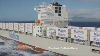 Largest Containership Built in US Arrives in Hawai‘i