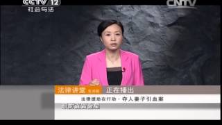 20150102 法律讲堂  法律援助在行动·夺人妻子引血案