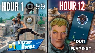 I Played Fortnite For An ENTIRE Day...