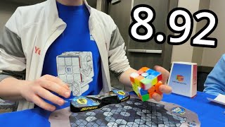 8.92 Official 3x3 OH Average! (PR2)