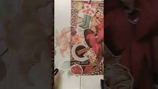 #[☆빅 레드 리본 만들기] #ASMR #scrapbooking #journaling #diary #다꾸임당 #15초 6공완성 다꾸감상 #빈티지다꾸 #감성 #취미 #1일1다꾸