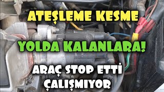 ARABA ÇALIŞMIYOR, YOLDA KALDIM, ARAÇ ATEŞLEME KESTİ #29