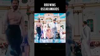 RRR WINS OSCAR awards #shorts #short #rrr #oscar #awards #india #youtubeshorts