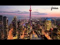 toronto ontario canada 🇨🇦 in 8k ultra hd hdr 60 fps by drone