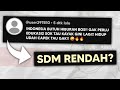 Kenapa SDM Indonesia Rendah?