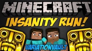 Minecraft Bukkit Plugin - Insanity Run - Temple run minigame