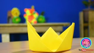 කඩදාසි බෝට්ටුව | paper boat 5 minute craft