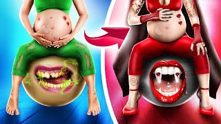 Vampires Pregnant Makeover! How to Become Vampire!