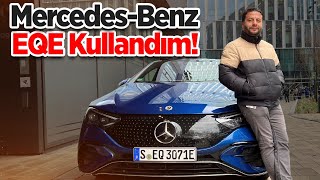 MERMİ GİBİ ve ELEKTRİKLİ: Mercedes-Benz EQE Test Sürüşü!