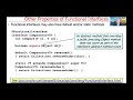 Other Properties of Java Functional Interfaces