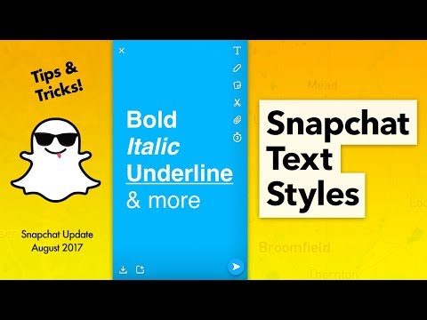 How to Change Text Styles on Snapchat How to Change Text Styles on Snapchat