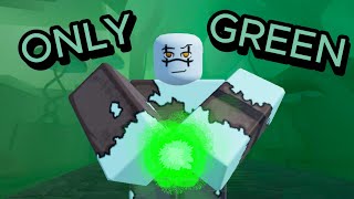 Beating Deepwoken Only Using GREEN