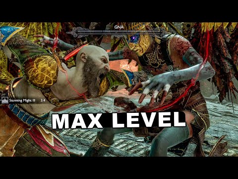 God of War Ragnarok – MAX LEVEL Kratos Vs GNA the True Valkyrie Queen (NO DAMAGE / GMGOW) 4K PS5
