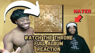 MADE A KANYE HATER LISTEN TO WATCH THE THRONE FOR THE FIRST TIME😬🔥