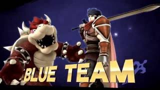 SSB4 Replay: Blue Team Win