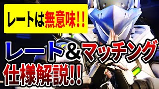 【OW2】レートは無意味！？スキルレートとマッチメイキングの仕様解説!!【ずんだもん】