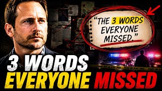 SHOCKING DETAILS: The 3 Words Everyone Missed: The Real Matthew Mitchell Story