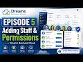 Episode 5 adding staff sub account end and Settingsetting up permissions. In Go high Level DBC.