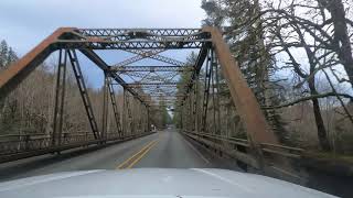 Driving from Brinnon to Quilcene, Washington