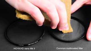 HOYA HD nano MkII  | Ultra-Hard Anti-scratch Coating Durability Test  | Premium