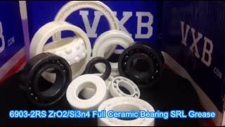 6903-2RS ZrO2/Si3n4 Full Ceramic Bearing SRL Grease