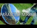 How To Make Parabolic Mirrors From Space Blankets - NightHawkInLight How To Make Parabolic Mirrors From Space Blankets - NightHawkInLight