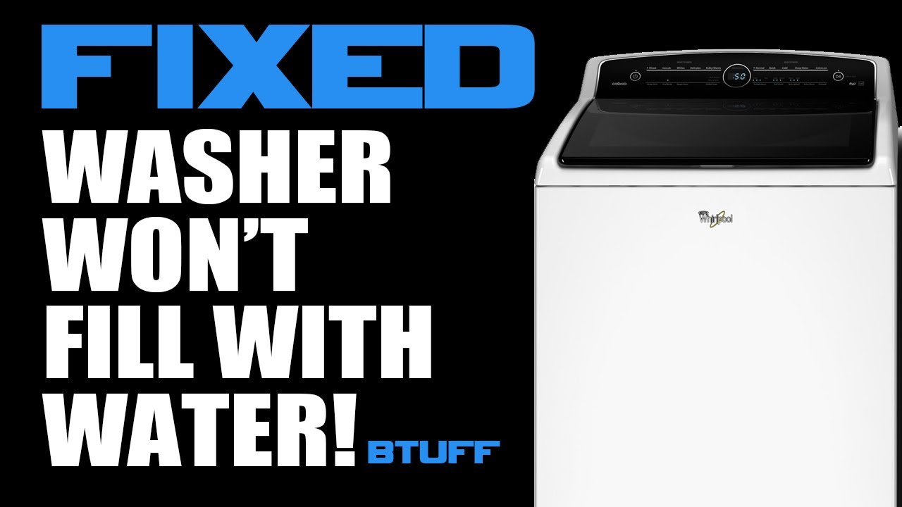 Solved: The Ultimate Fix For A Whirlpool Washing Machine That Won't ...