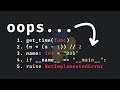 5 Awful Python Mistakes To Avoid