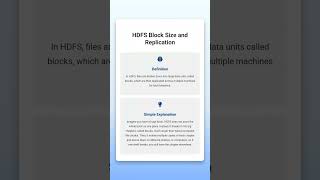 HDFS Block Size and Replication | Lecture 23: MapReduce-Tutorial