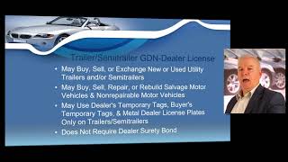 Texas Dealer License Types, Steps to Obtain a Texas GDN-Dealer License Dealership