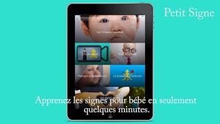 App pour apprendre le langage des signes avec bébé