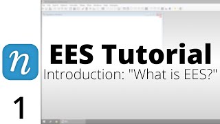 EES Tutorial -- Introduction: What is EES?