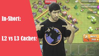 L2 vs L3 Cache memory - In Short