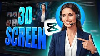 3D Screen Movement Effect in CapCut | Full Tutorial