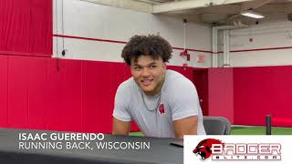 Wisconsin RB Isaac Guerendo on 82-yard TD: 'It just seemed like everything was falling into place'