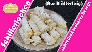 Schillerlocken aus Blätterteig backen / schnelles \u0026 leckeres Rezept