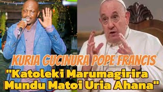 Gícanjama Moses Kuria akiuga andú a Catholic marumagirira múndú matoi na matarí mona😳😰