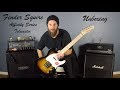 Unboxing: Fender Squier Affinity Series Telecaster