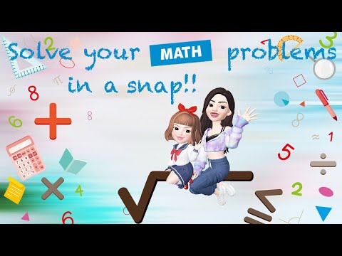 Solve math problems by taking photos [ #photomath ]