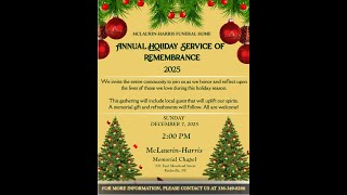 Service Of Remembrance 2025