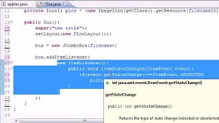 Java Programming Tutorial 69 Drop Down List Program YouTube