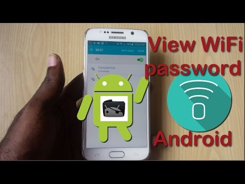How to view WiFi password Android How to view WiFi password Android