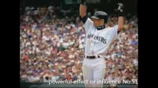 イチローコマーシャル　　イチローの影響力   ICHIRO CM