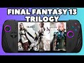 Asus Rog Ally X: Final Fantasy XIII / XIII-2 / Lightning Returns Gameplay l Performance Test